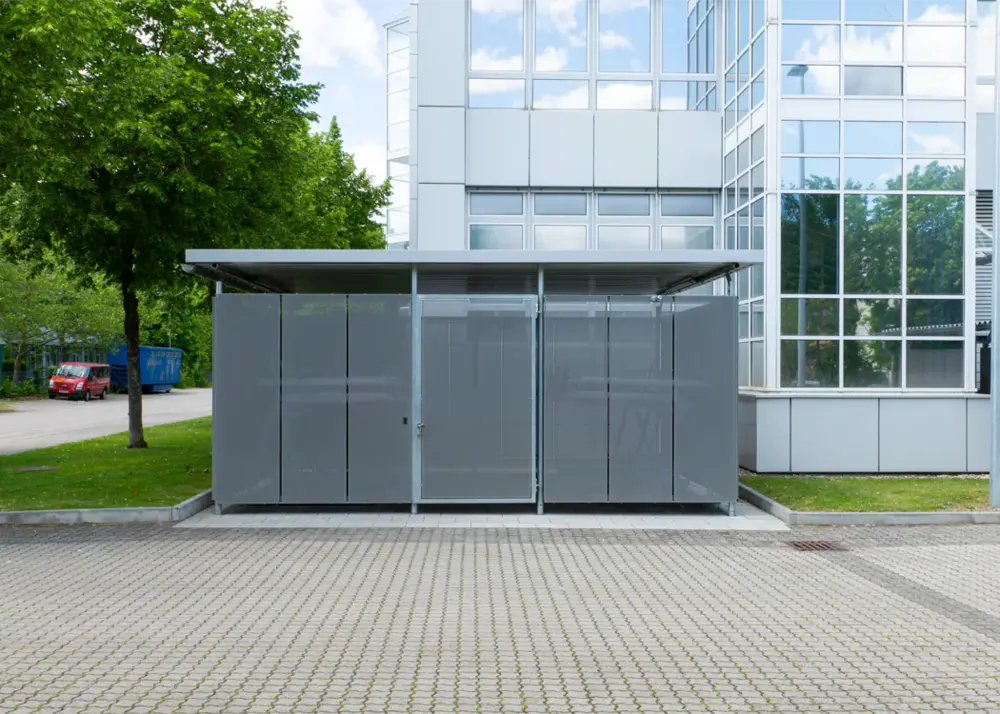 BWA Flachdach Fahrradhaus BWA Flachdach Fahrradhaus