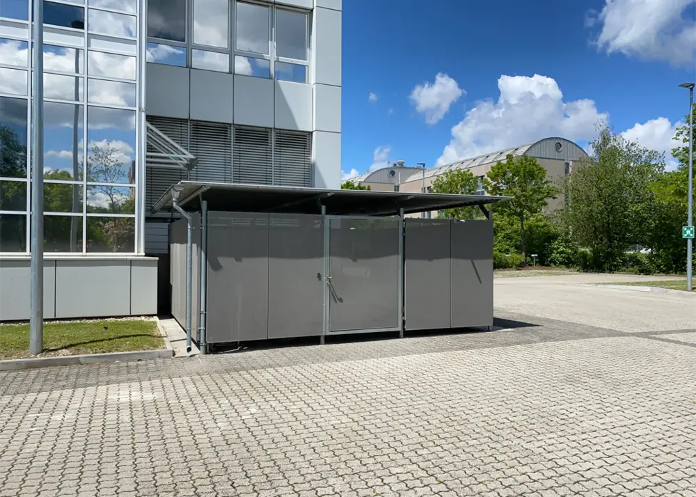 BWA Flachdach Fahrradhaus BWA Flachdach Fahrradhaus