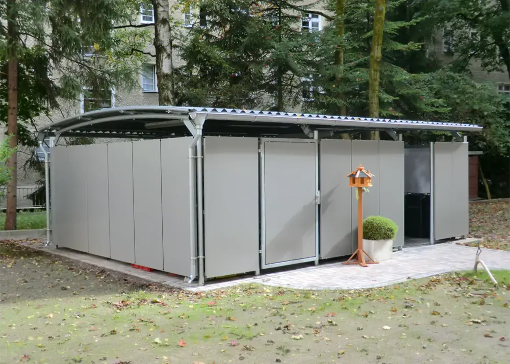 BWA Bogendach Mülleinhausung BWA Bogendach Mülleinhausung