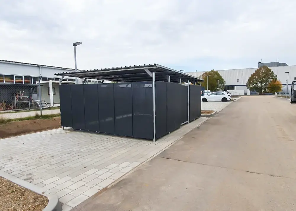 BWA Flachdach Fahrradhaus BWA Flachdach Fahrradhaus