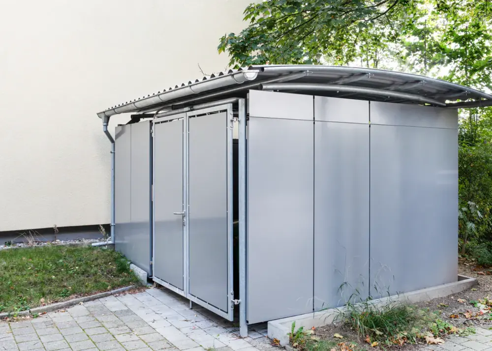 BWA Bogendach Mülleinhausung BWA Bogendach Mülleinhausung