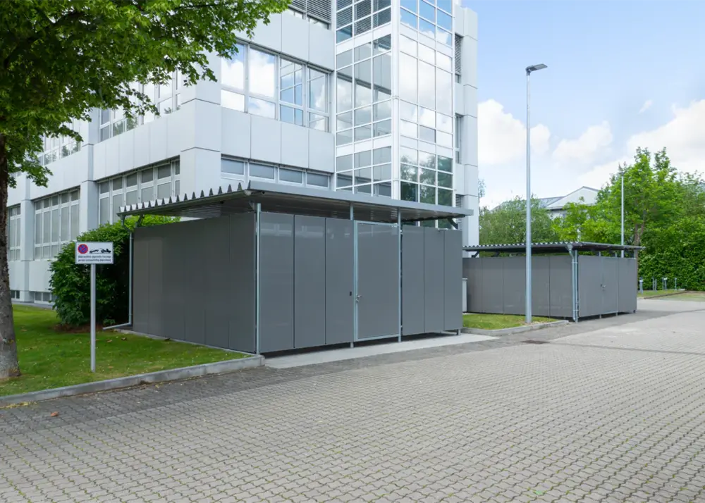 BWA Flachdach Fahrradhaus BWA Flachdach Fahrradhaus
