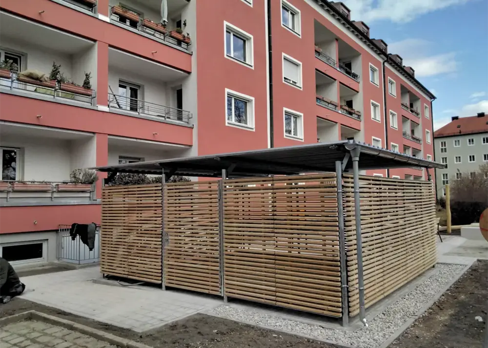 BWA Flachdach Fahrradhaus BWA Flachdach Fahrradhaus