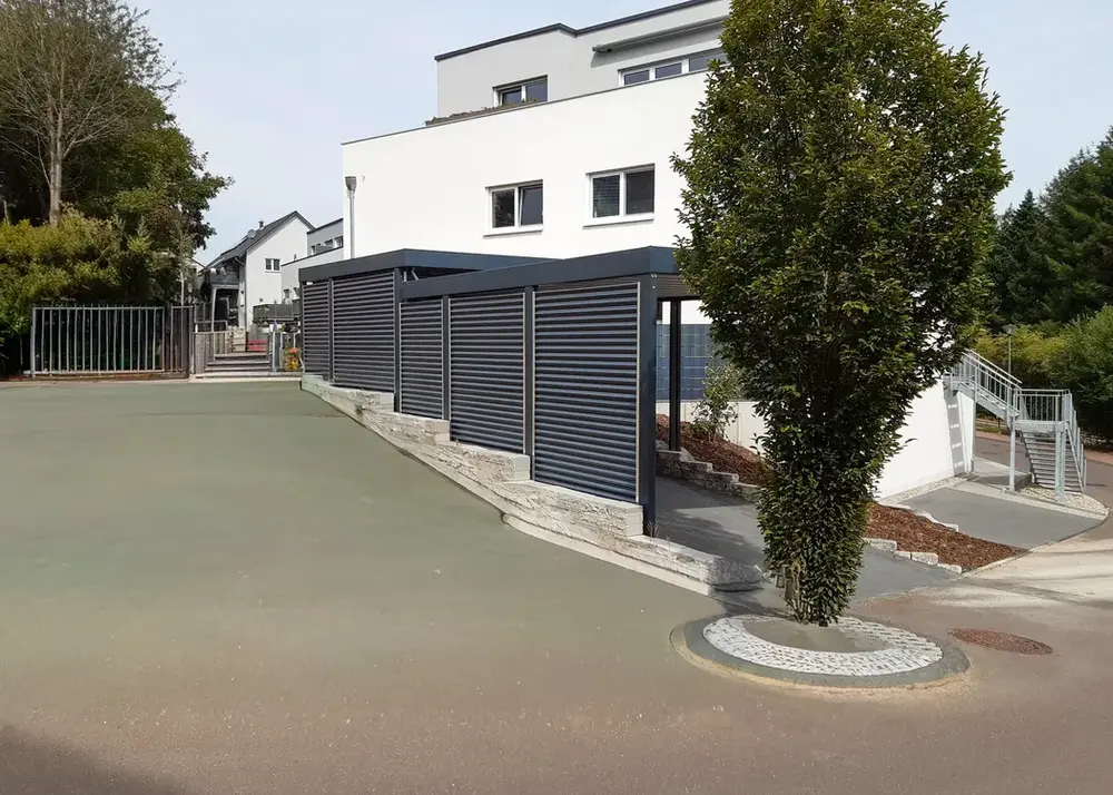 Alexia Carport Gefälle